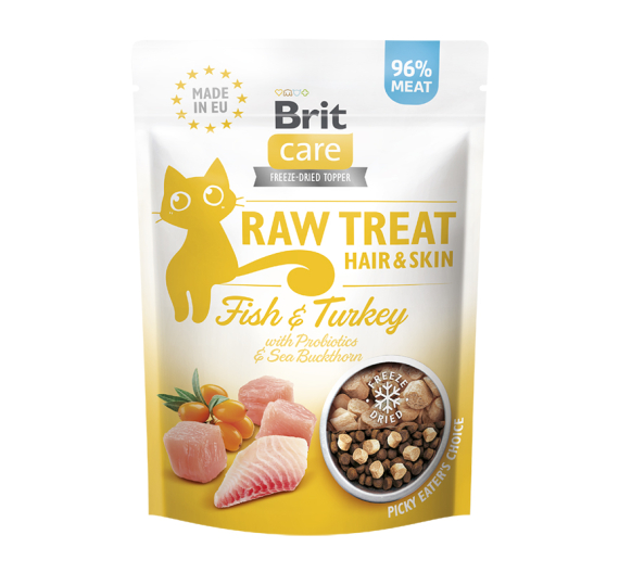 Brit Care Cat Raw Treat Hair & Skin 40gr