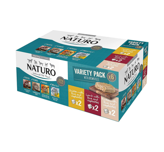 Naturo Dog Multi Tray Variety 6x400gr