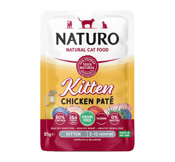 Naturo Kitten Chicken Pate 85gr