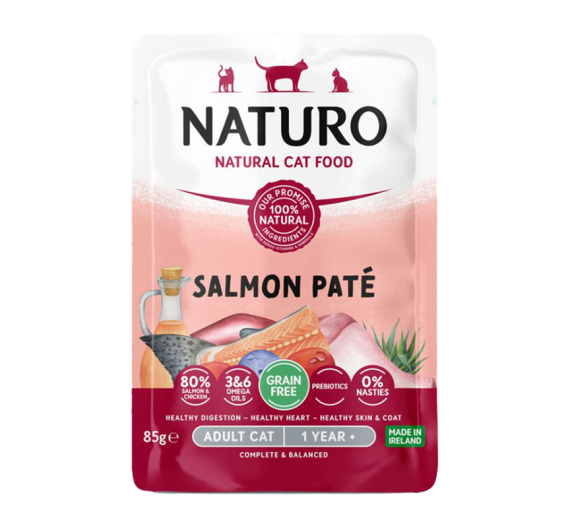 Naturo Cat Salmon Pate 85gr