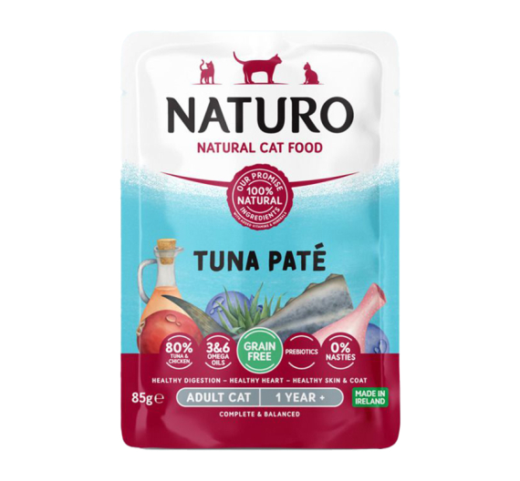 Naturo Cat Tuna Pate 85gr