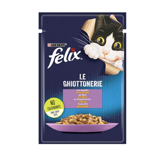 Felix Με Αρνί σε Ζελέ 85gr