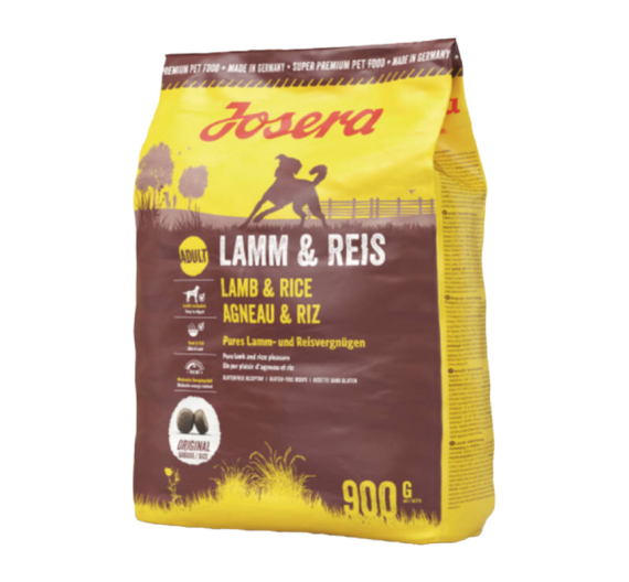 Josera Lamb & Rice Adult 900gr